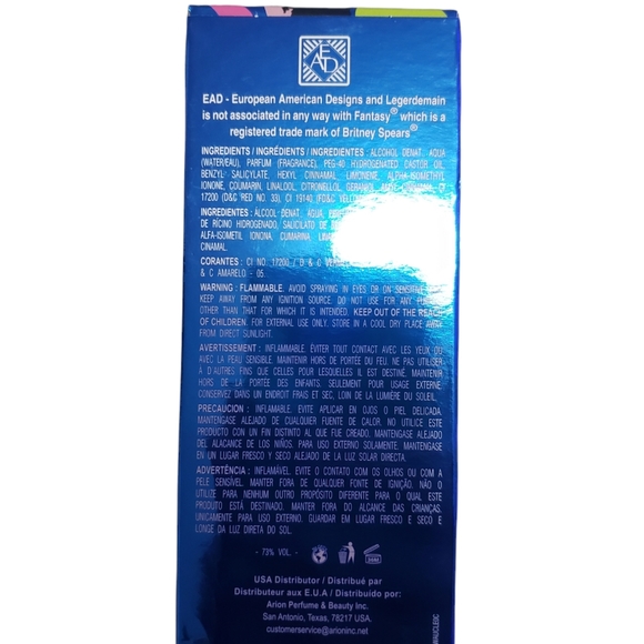 PERFUME EAD LEGERDEMAIN FRAGRANCE COMPARE TO FANTASY BRIT SPEARS 75ML NEW - Picture 3 of 6